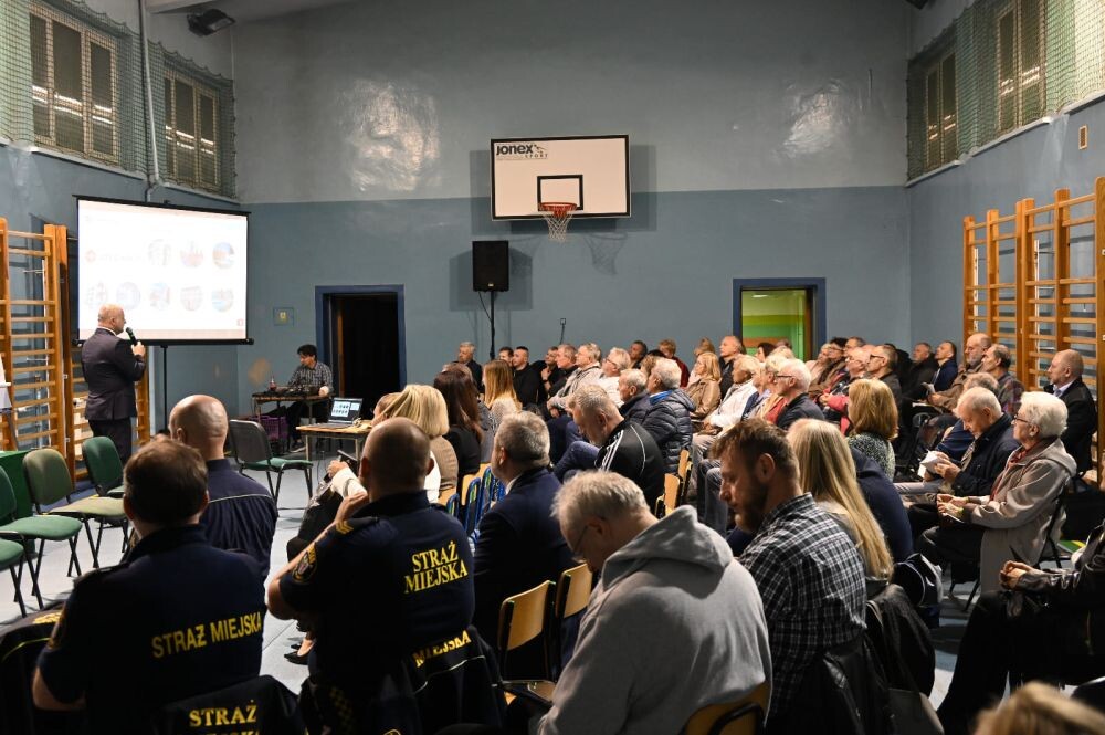 Spotkanie z mieszkańcami Goduli i Orzegowa/fot. FB Michał Pierończyk