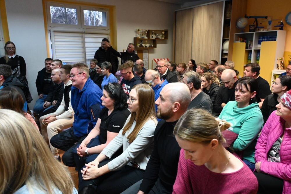 Spotkanie z mieszkańcami ulicy Sobieskiego/fot. FB Michał Pierończyk