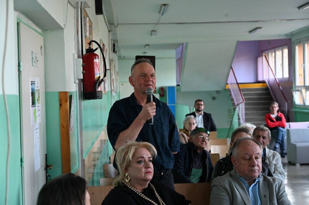 Spotkanie prezydenta z mieszkańcami Wirku i Czarnego Lasu za nami!/fot. FB Michał Pierończyk