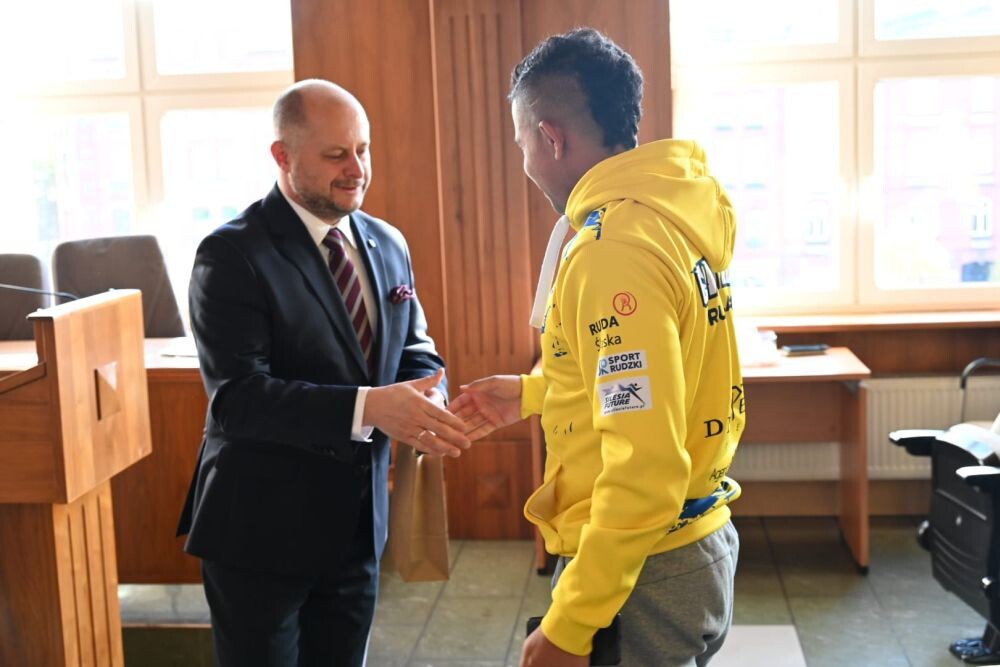 Spotkanie ze sportowcami z zagranicy/fot. FB Michał Pierończyk