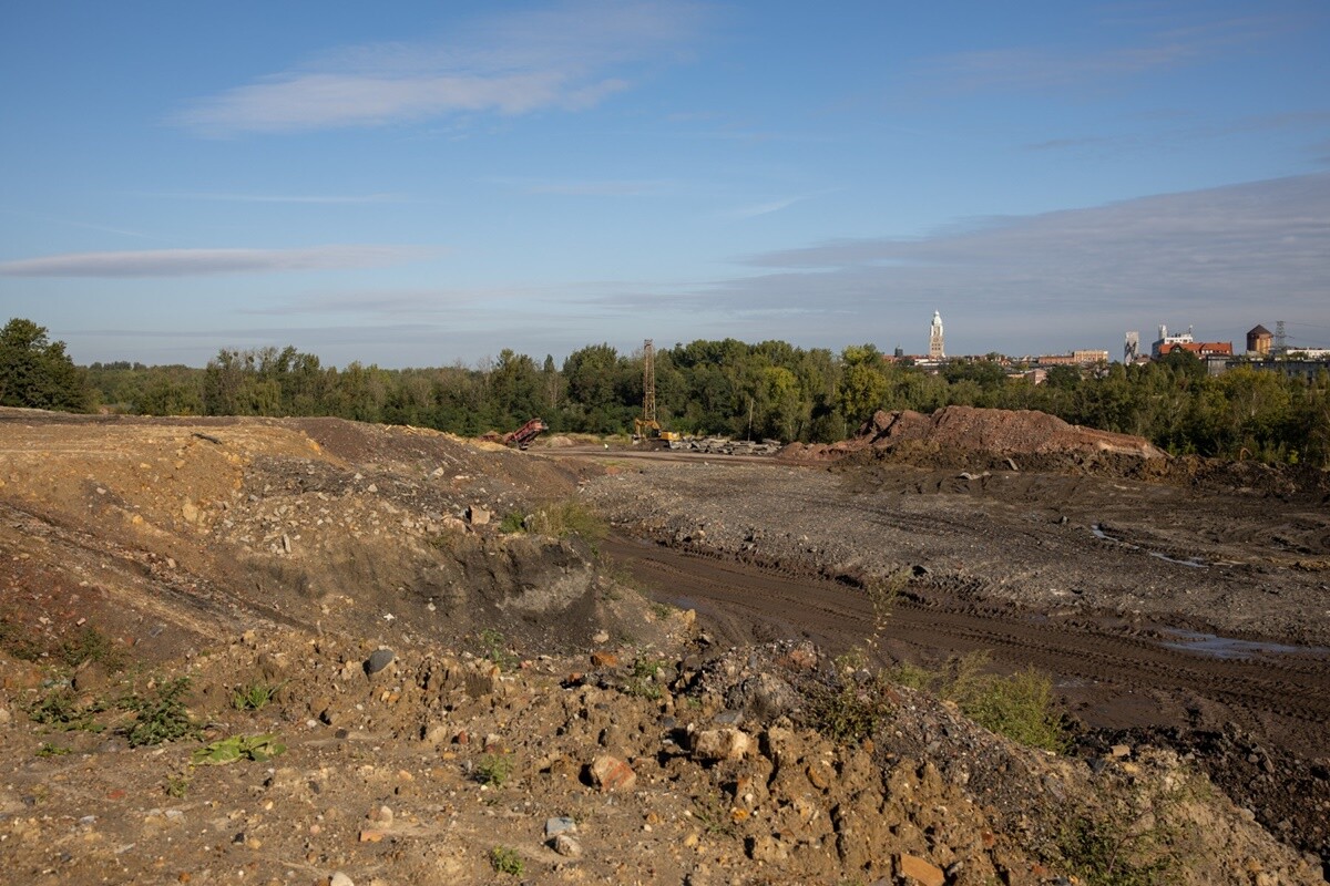 SRK zakończyła pierwszy etap gaszenia i rekultywacji zapożarowanej hałdy Pokój II. / fot. SRK / UR Ruda Śląska
