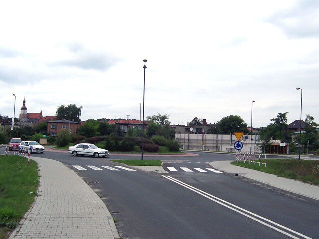Śródmieście - Rondo w okolicy Statoil - ul. Huloki
