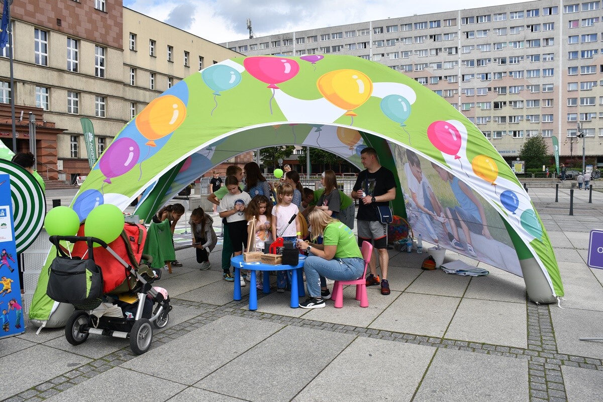 Za nami piknik rodzinny "Strefa Bezpieczeństwa Compensy" w Nowym Bytomiu. / fot. Jacek Knapik