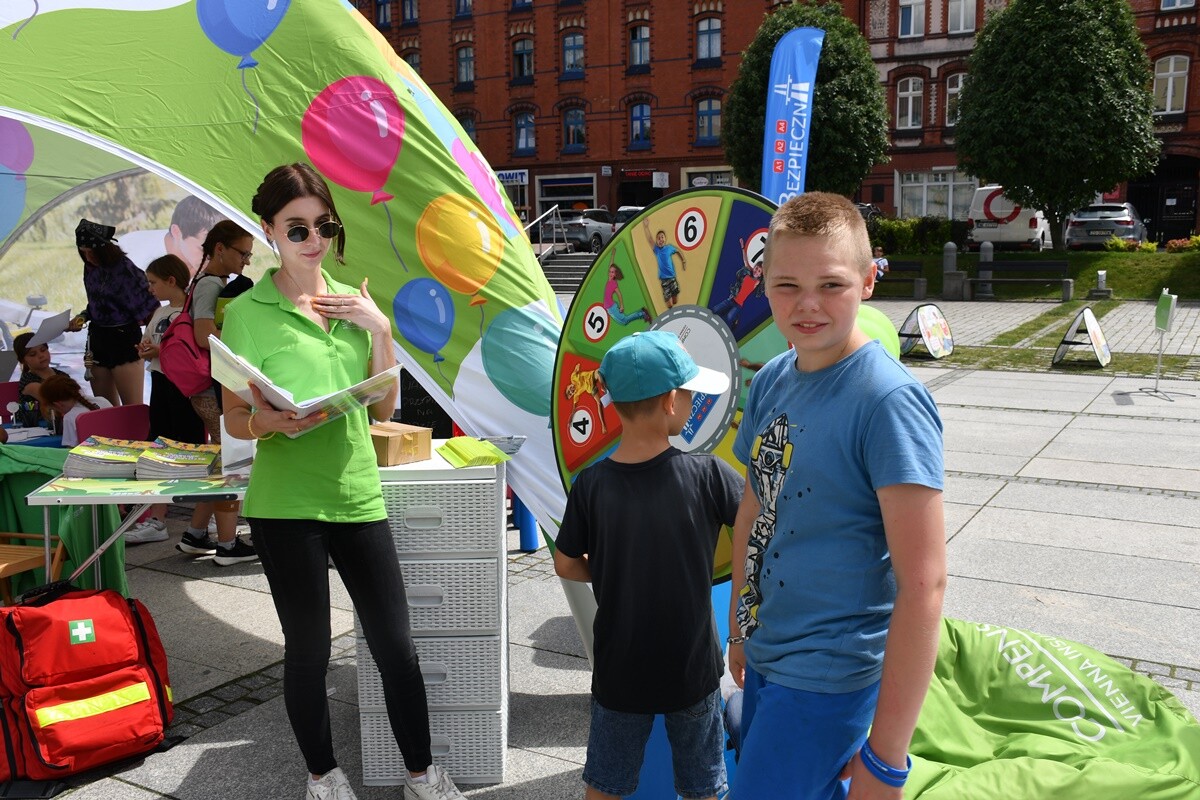 Za nami piknik rodzinny "Strefa Bezpieczeństwa Compensy" w Nowym Bytomiu. / fot. Jacek Knapik