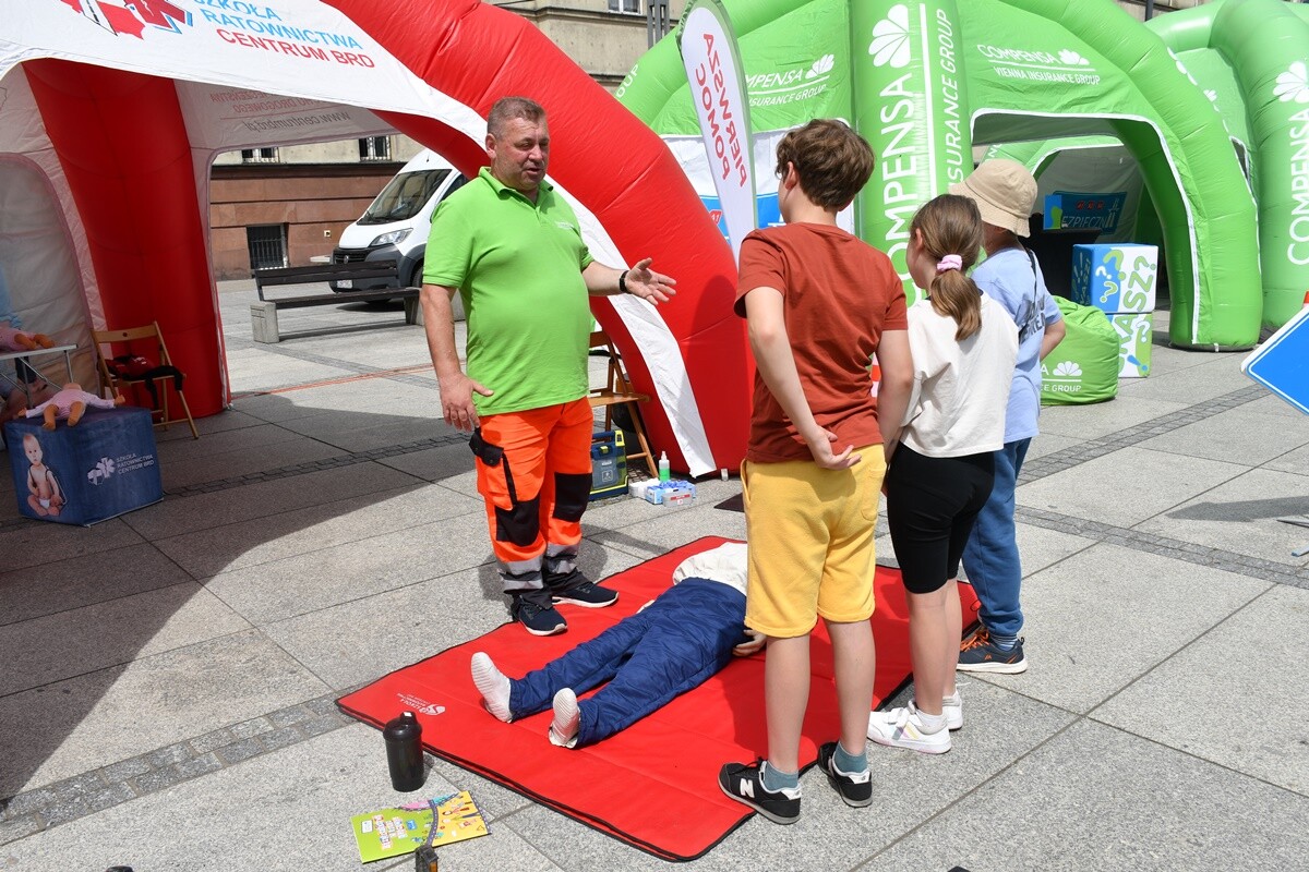 Za nami piknik rodzinny "Strefa Bezpieczeństwa Compensy" w Nowym Bytomiu. / fot. Jacek Knapik