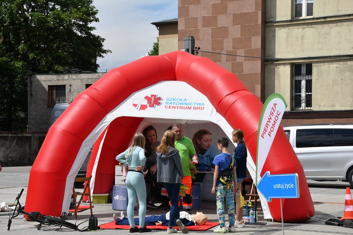 Za nami piknik rodzinny "Strefa Bezpieczeństwa Compensy" w Nowym Bytomiu. / fot. Jacek Knapik