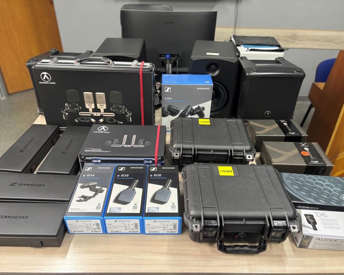 Nowoczesne studio nagrań w ZS4 w Rudzie Śląskiej / fot. UM Ruda Śląska