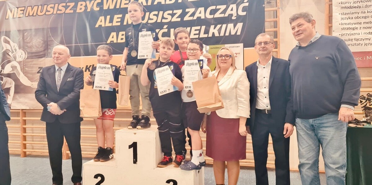 Sukces Fundacji Zapasy Sportem Wszystkich Dzieci. / fot. FB