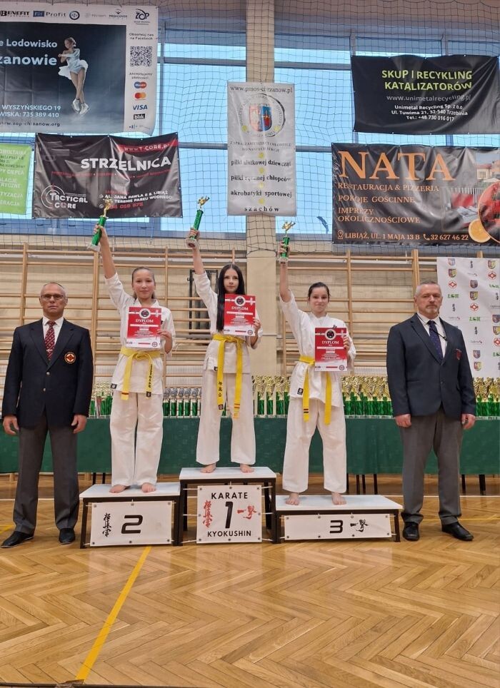 Sukcesy karateków z Rudzkiego Klubu Kyokushin Karate!/fot. Rudzki Klub Kyokushin Karate