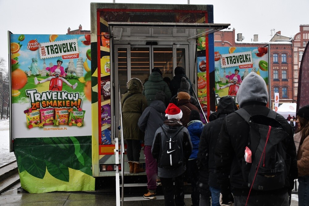 Wawel Truck i Świąteczny Konwój Radia Zet w Rudzie Śląskiej. / fot. Jacek Knapik