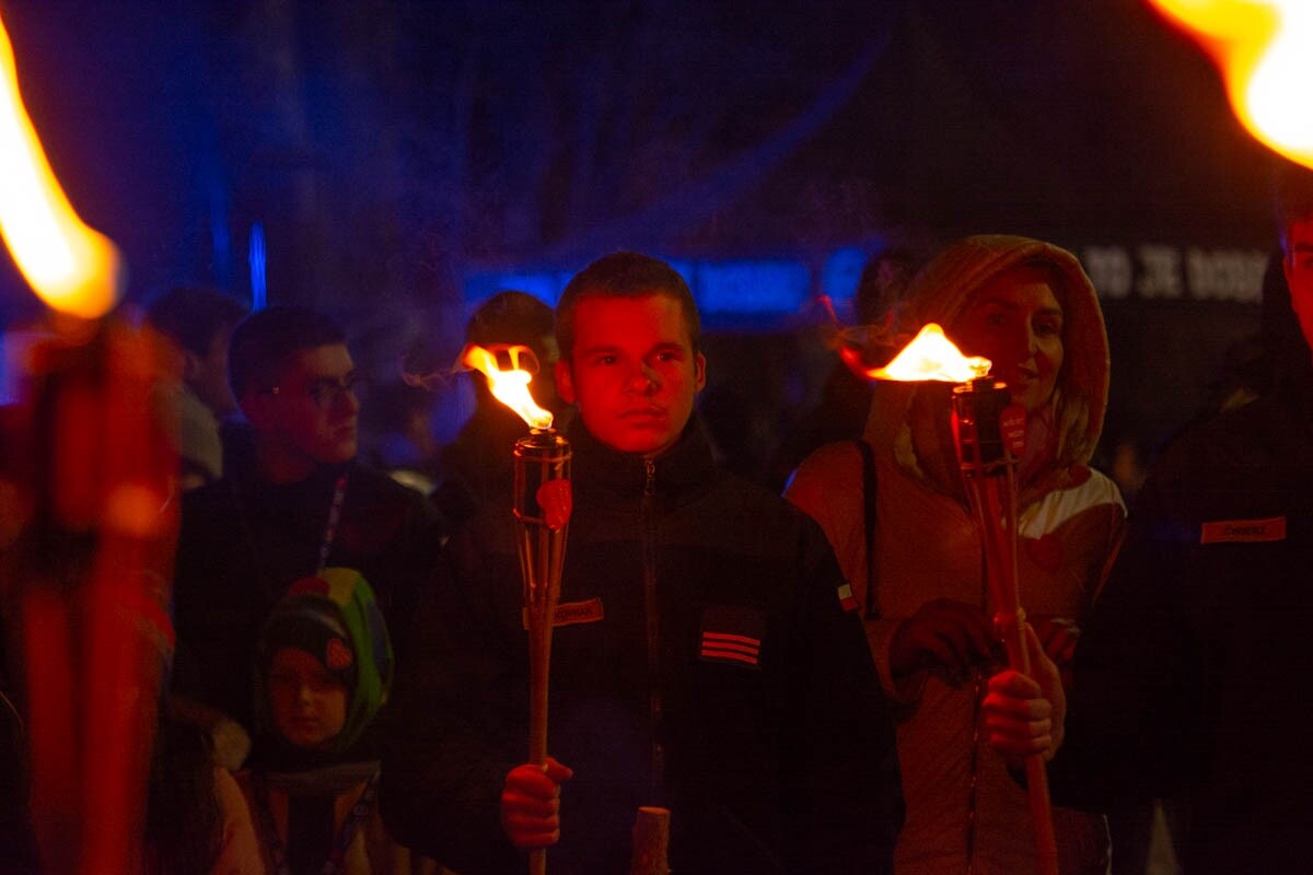 Światełko do Nieba w Rudzie Śląskiej – finał pełen emocji i nadziei. / fot. Marek Faber i FB 3 LO