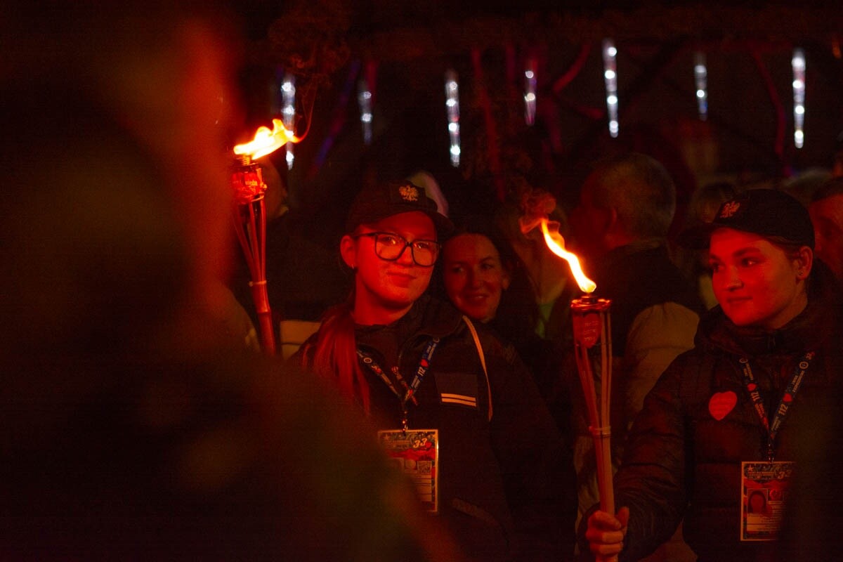 Światełko do Nieba w Rudzie Śląskiej – finał pełen emocji i nadziei. / fot. Marek Faber i FB 3 LO