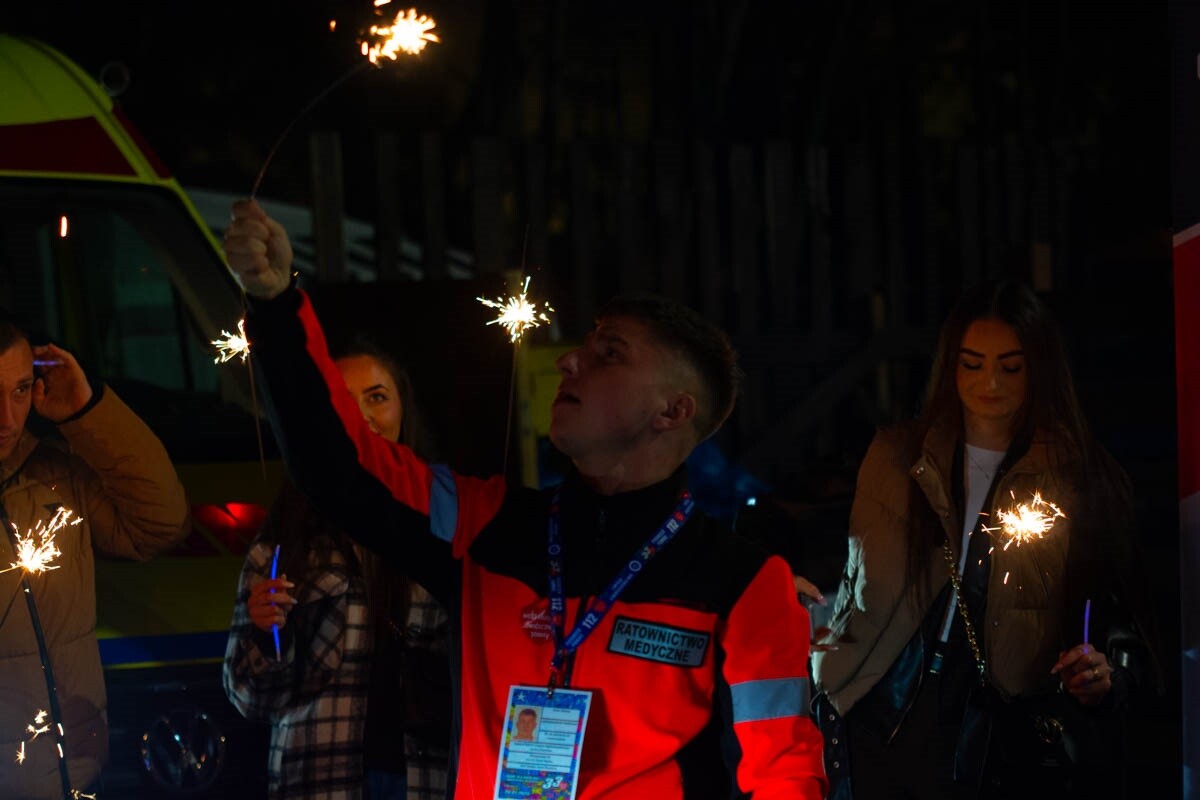 Światełko do Nieba w Rudzie Śląskiej – finał pełen emocji i nadziei. / fot. Marek Faber i FB 3 LO
