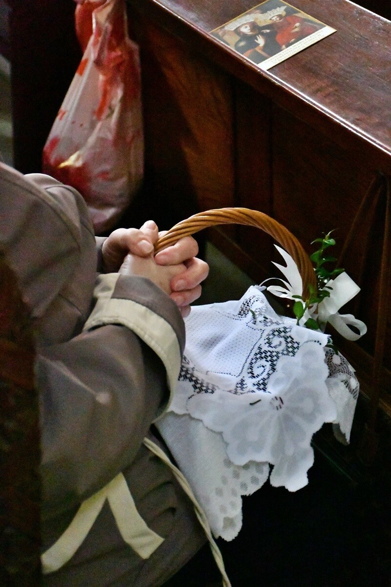 Rudzianie ze święconką odwiedzili kościoły. / fot. Jacek Knapik