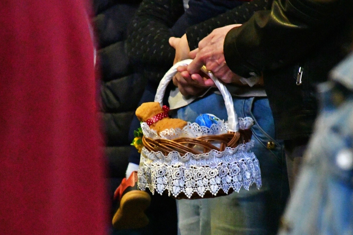 Rudzianie ze święconką odwiedzili kościoły. / fot. Jacek Knapik