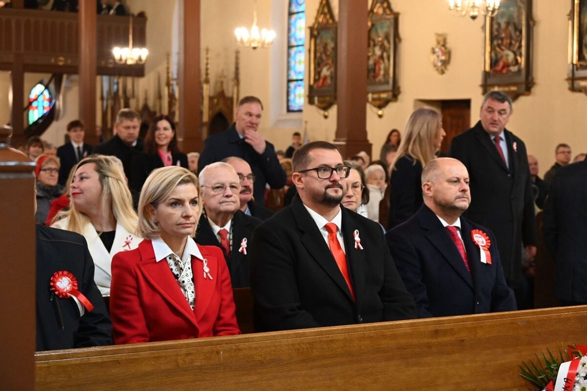 Uroczystości z okazji 107. rocznicy odzyskania niepodległości w Rudzie Śląskiej. / fot. UM Ruda Śląska