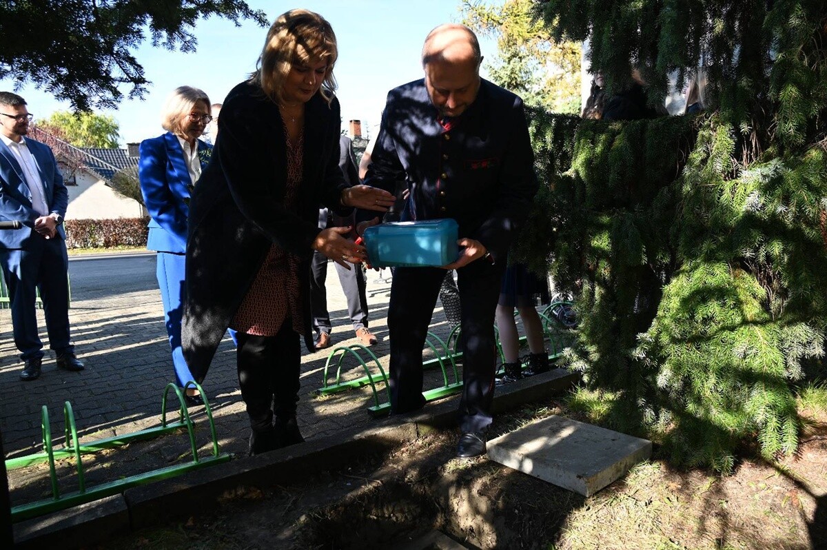 Święto patrona Szkoły Podstawowej nr 18 - ks. Konstantego Damrota. / fot. UM Ruda Śląska