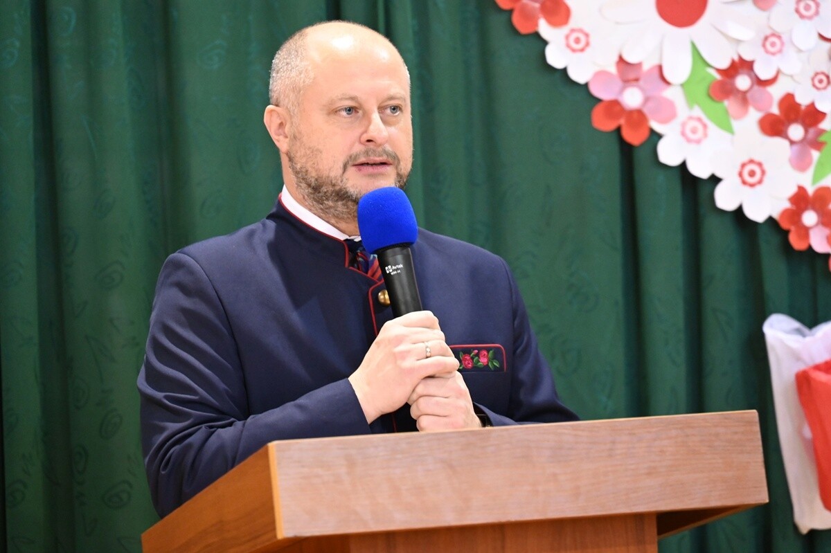 Święto patrona Szkoły Podstawowej nr 18 - ks. Konstantego Damrota. / fot. UM Ruda Śląska