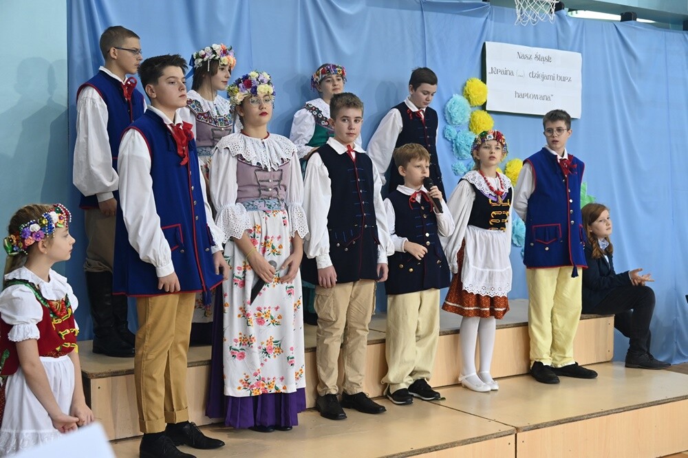 Obchody "Święta Patrona" to coroczna tradycja Szkoły Podstawowej nr 22. / fot. UM Ruda Śląska
