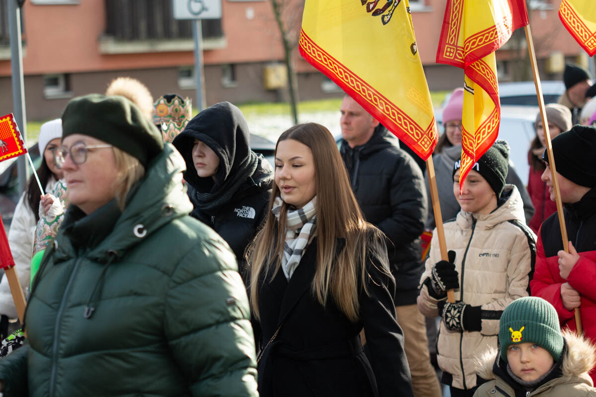 Orszak Trzech Króli przeszedł ulicami Rudy! / fot. Marek Faber