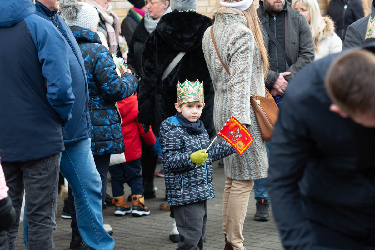 Orszak Trzech Króli przeszedł ulicami Rudy! / fot. Marek Faber