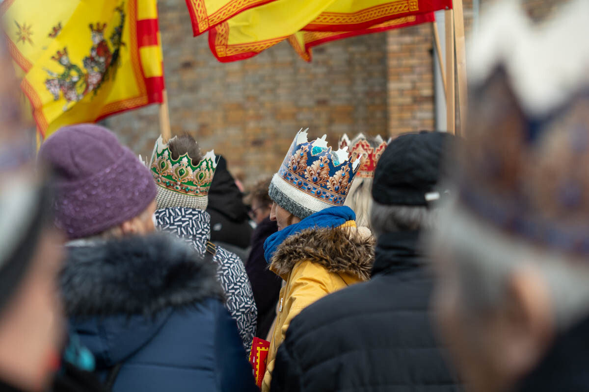 Orszak Trzech Króli przeszedł ulicami Rudy! / fot. Marek Faber