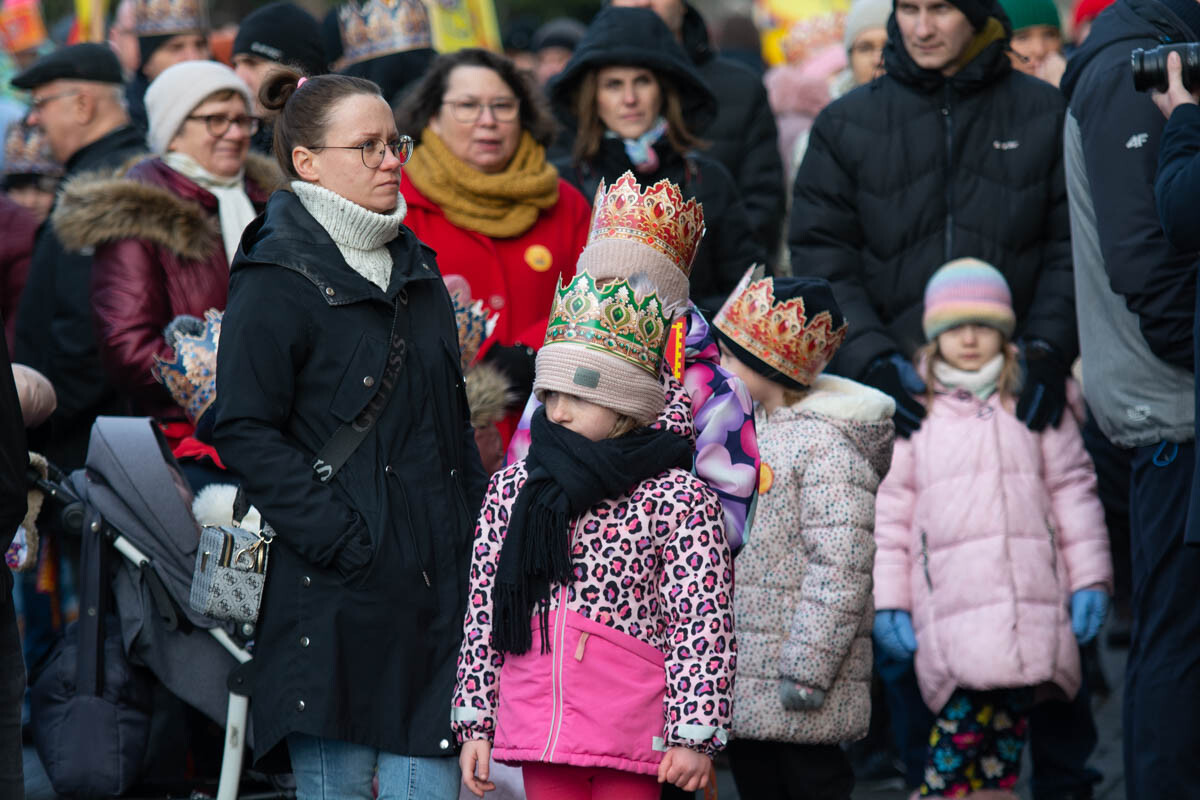 Orszak Trzech Króli przeszedł ulicami Rudy! / fot. Marek Faber