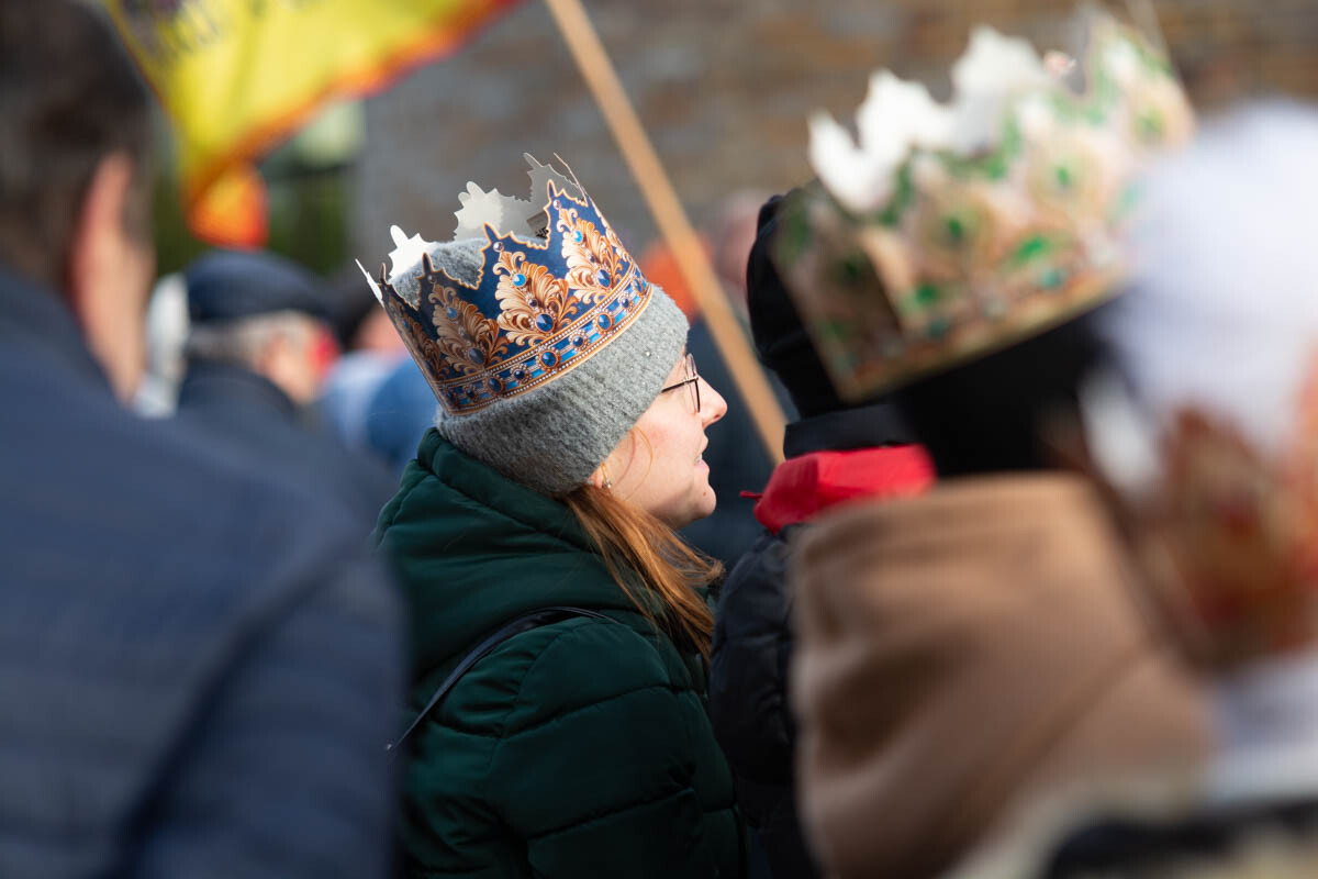 Orszak Trzech Króli przeszedł ulicami Rudy! / fot. Marek Faber