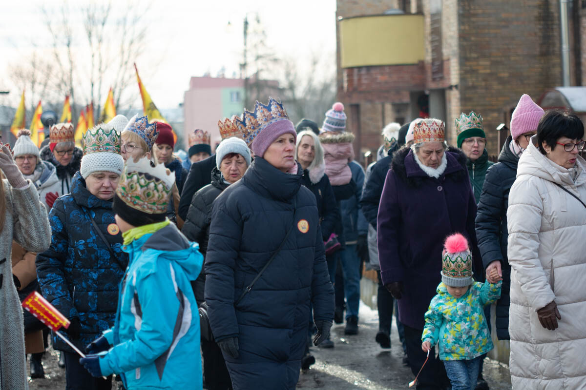 Orszak Trzech Króli przeszedł ulicami Rudy! / fot. Marek Faber