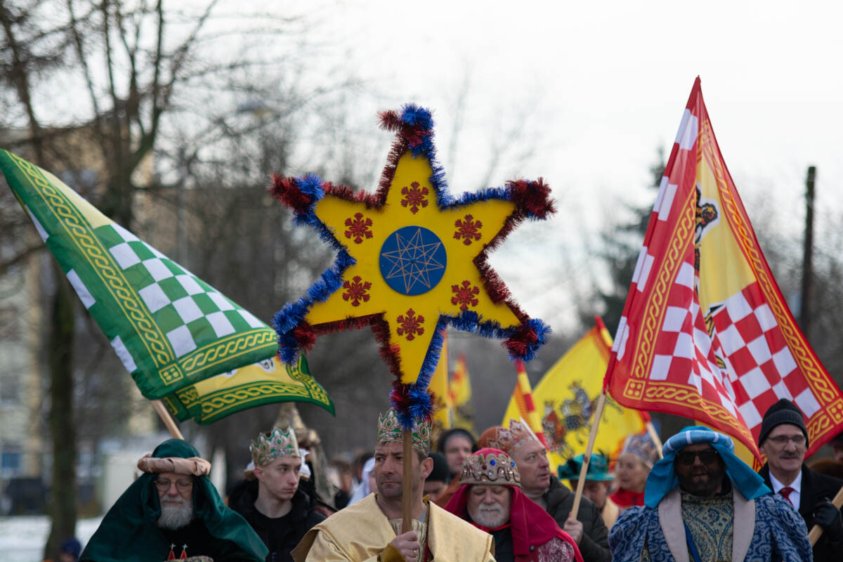 Orszak Trzech Króli przeszedł ulicami Rudy! / fot. Marek Faber