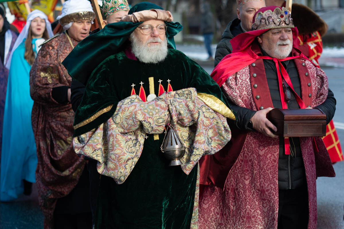 Orszak Trzech Króli przeszedł ulicami Rudy! / fot. Marek Faber