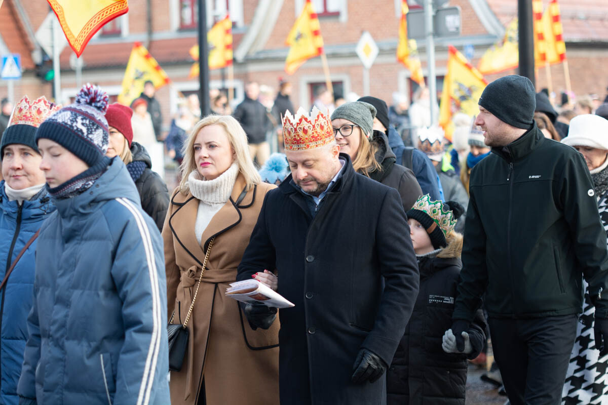Orszak Trzech Króli przeszedł ulicami Rudy! / fot. Marek Faber
