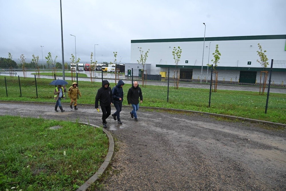 Sytuacja w Rudzie Śląskiej po intensywnych opadach deszczu / fot. FB Michał Pierończyk