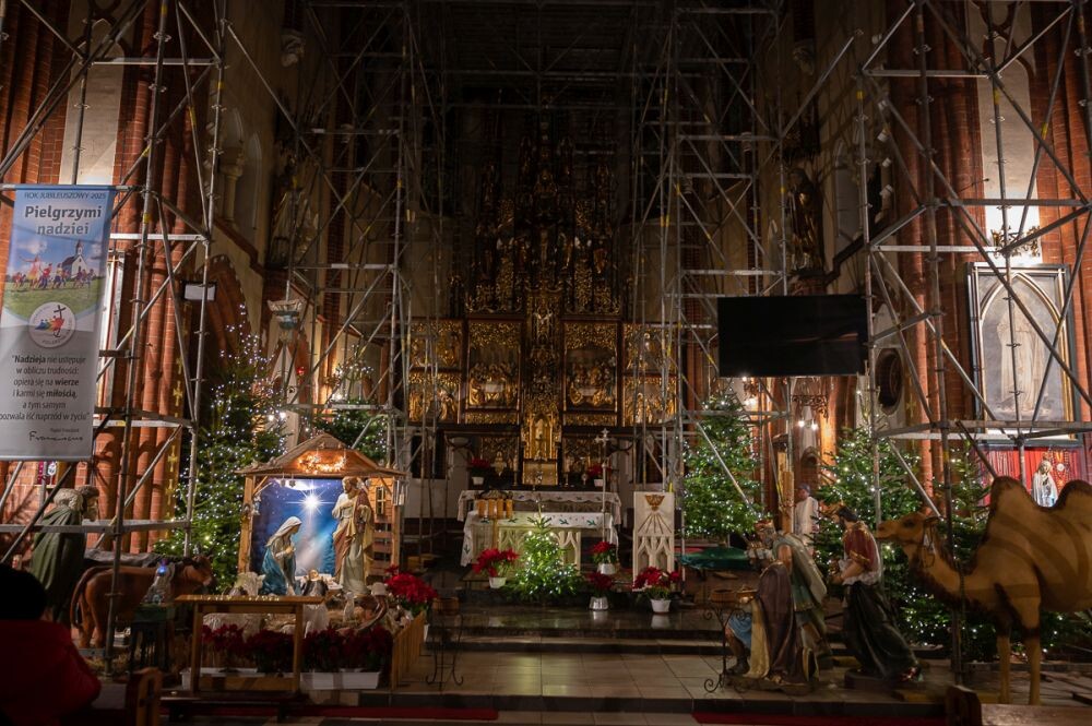 Stajenka bożonarodzeniowa w parafii św. Wawrzyńca i św. Antoniego w Wirku/fot. Magdalena Ruda
