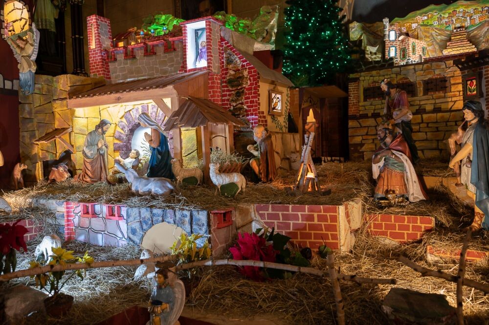 Stajenka bożonarodzeniowa w parafii pw. Trójcy Przenajświętszej w Kochłowicach/fot. Magdalena Ruda