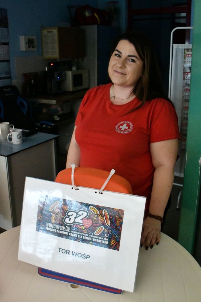 Sztafeta pływacka WOŚP. / fot. Jacek Knapik