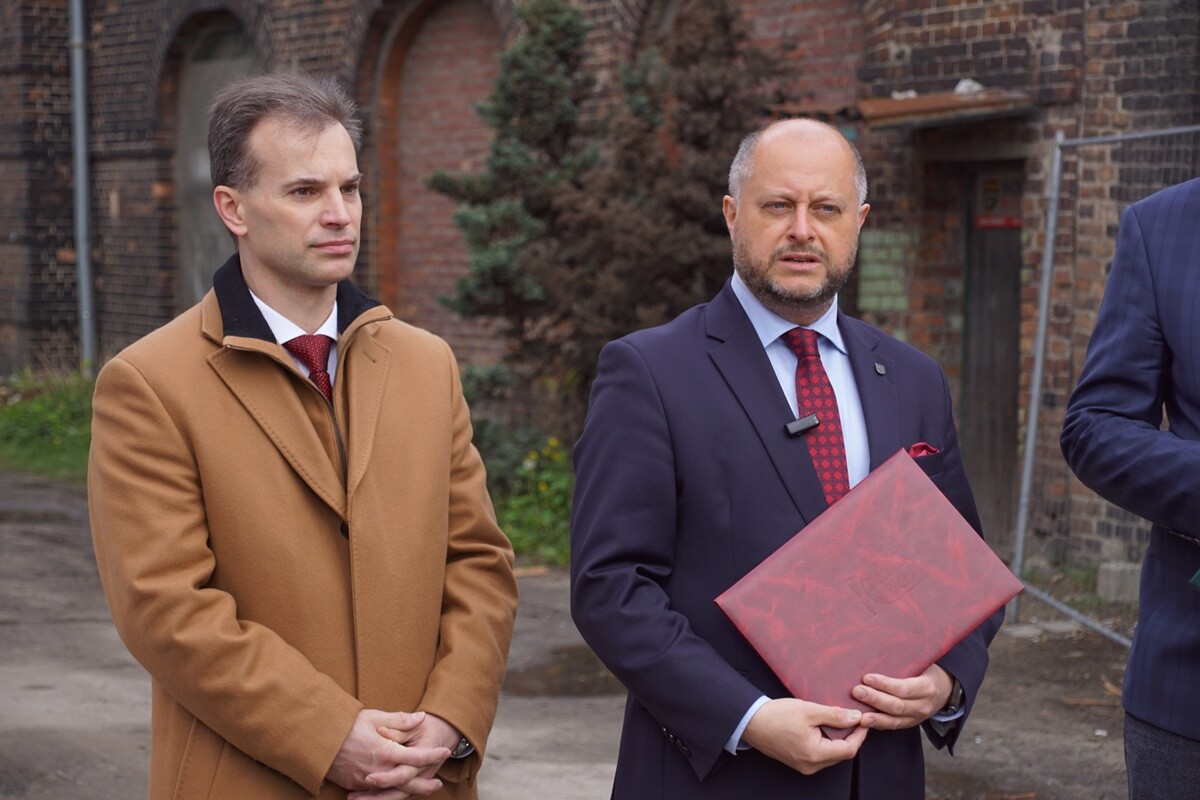 Zespół zabudowań szybu Franciszek w całości w rękach miasta.