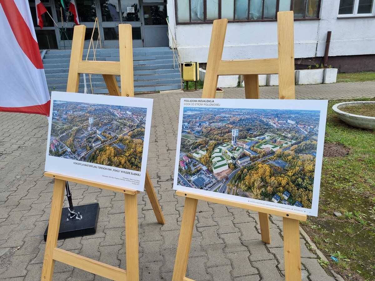 Tereny po kopalni "Pokój" z szansą na nowe zagospodarowanie