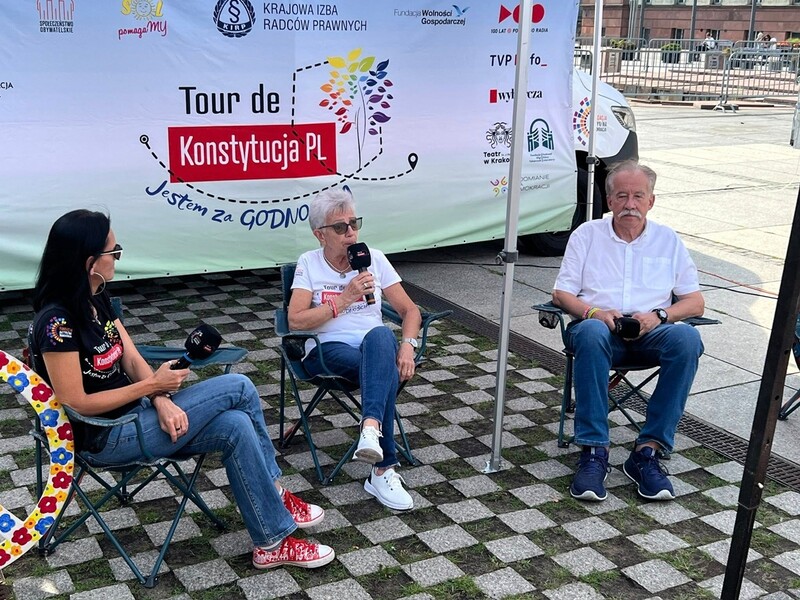Tour de Konstytucja w Rudzie Śląskiej – rozmowy o wolności i przyszłości