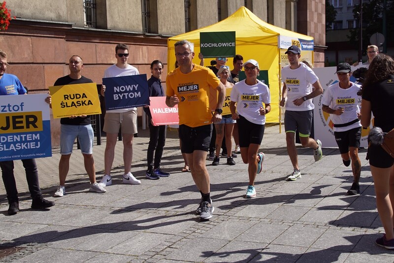 Tour de Ruda Śląska - Krzysztof Mejer zamierza odwiedzić wszystkie dzielnice miasta
