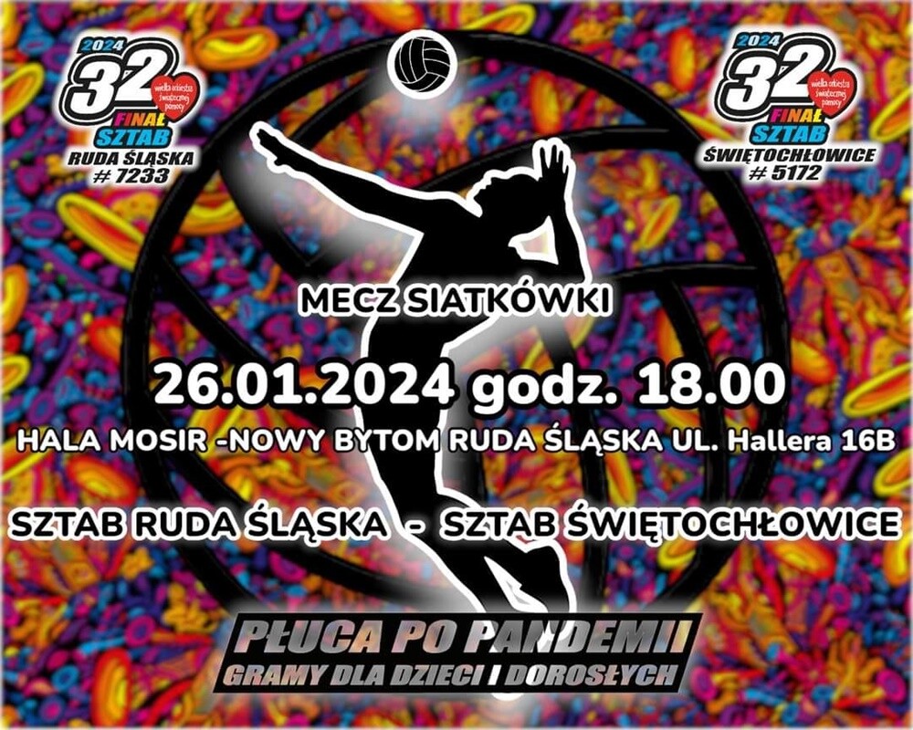 Trening przed meczem WOŚP. / fot. UM Ruda Śląska