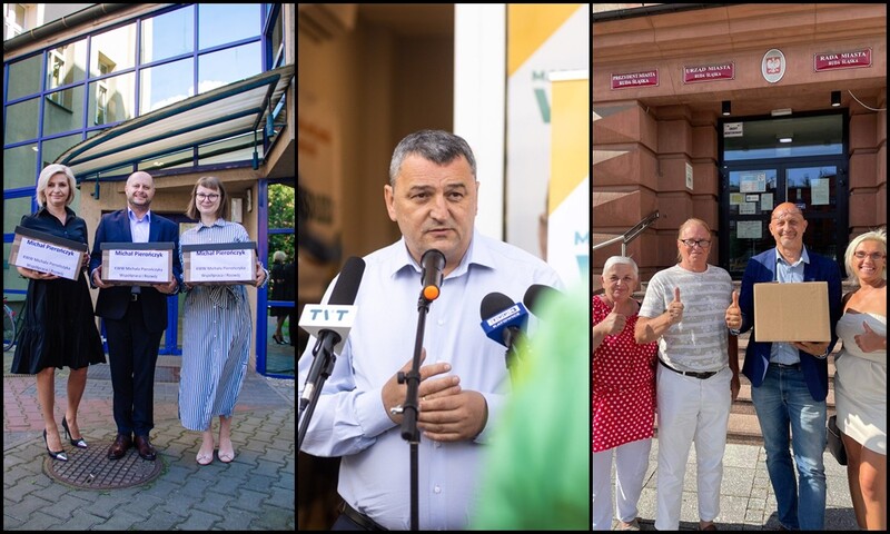 Trzech kolejnych kandydatów złożyło do miejskiej komisji wyborczej listy poparcia