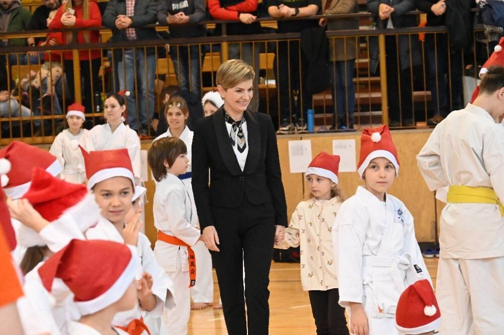 Rywalizacja i dobra zabawa – za nami Turniej Mikołajkowy Karate!/fot. FB Anna Krzysteczko, Rudzki Klub Kyokushin Karate