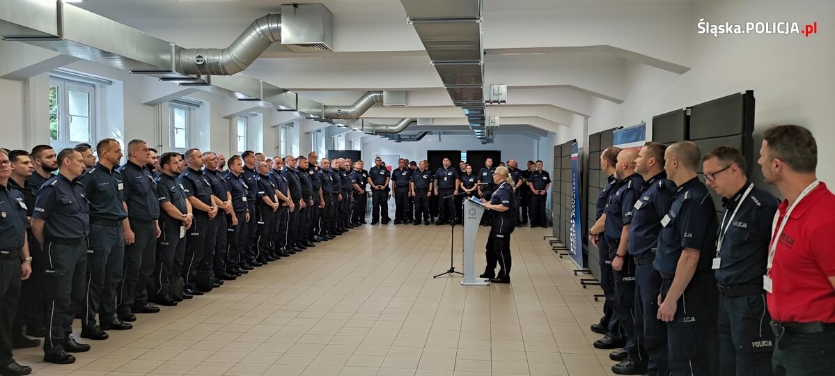 Zakończyły się wojewódzkie eliminacje do Ogólnopolskich Zawodów Policjantów Prewencji Turniej Par Patrolowych "Patrol Roku 2024" / fot. KMP Ruda Śląska