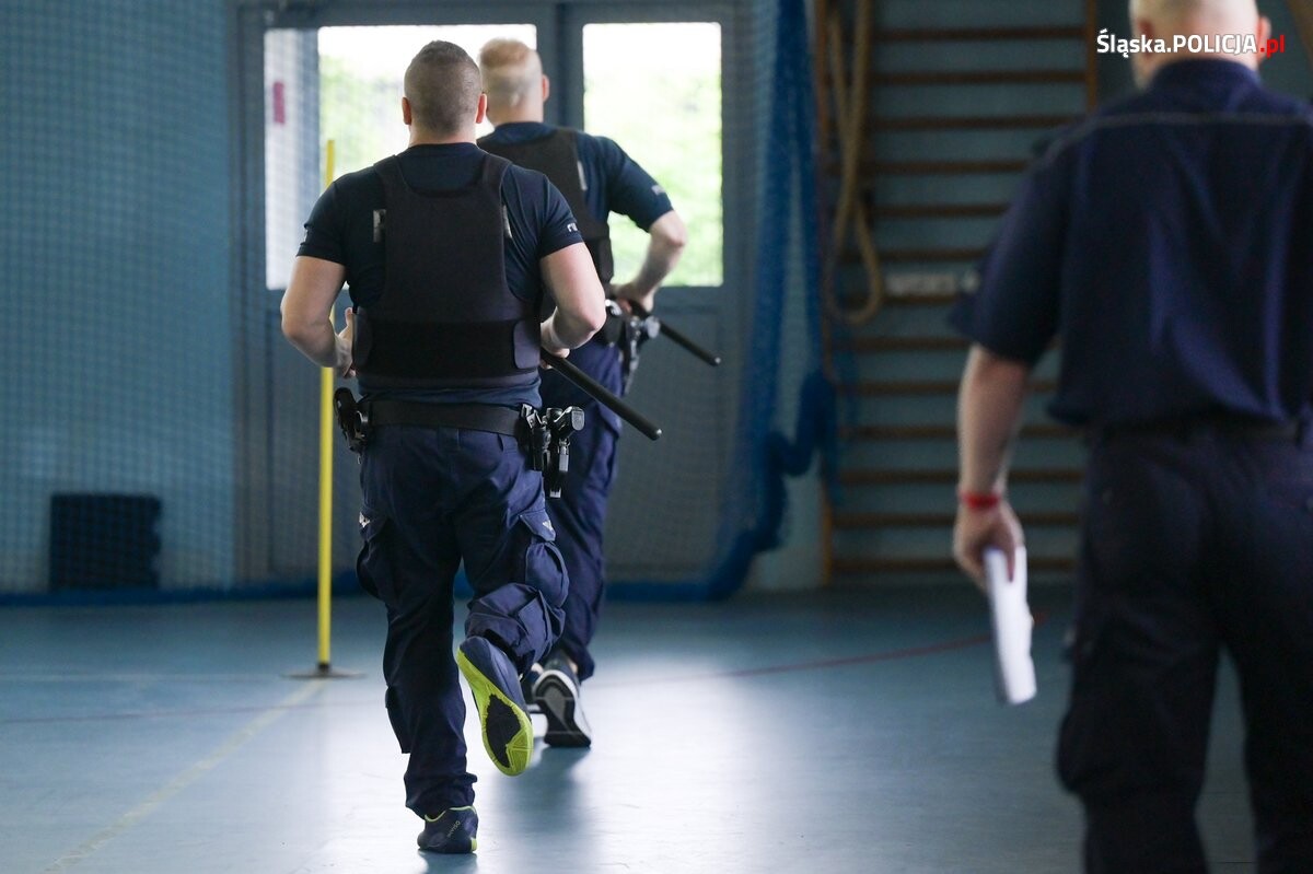 Zakończyły się wojewódzkie eliminacje do Ogólnopolskich Zawodów Policjantów Prewencji Turniej Par Patrolowych "Patrol Roku 2024" / fot. KMP Ruda Śląska
