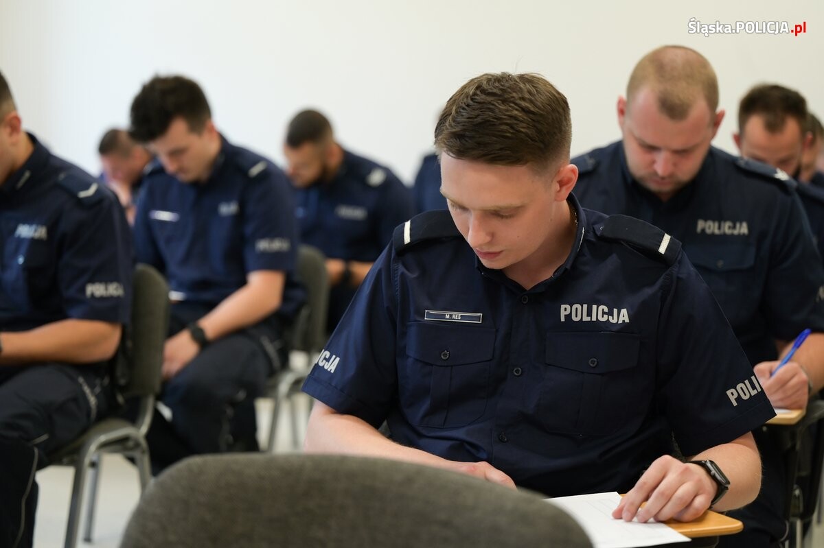Zakończyły się wojewódzkie eliminacje do Ogólnopolskich Zawodów Policjantów Prewencji Turniej Par Patrolowych "Patrol Roku 2024" / fot. KMP Ruda Śląska