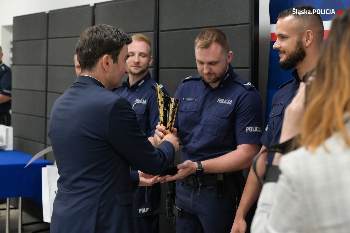 Zakończyły się wojewódzkie eliminacje do Ogólnopolskich Zawodów Policjantów Prewencji Turniej Par Patrolowych "Patrol Roku 2024" / fot. KMP Ruda Śląska