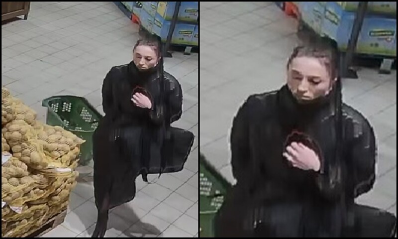 Ukradła kawy o wartości 630 zł - policja poszukuje sprawczyni zarejestrowanej przez kamerę