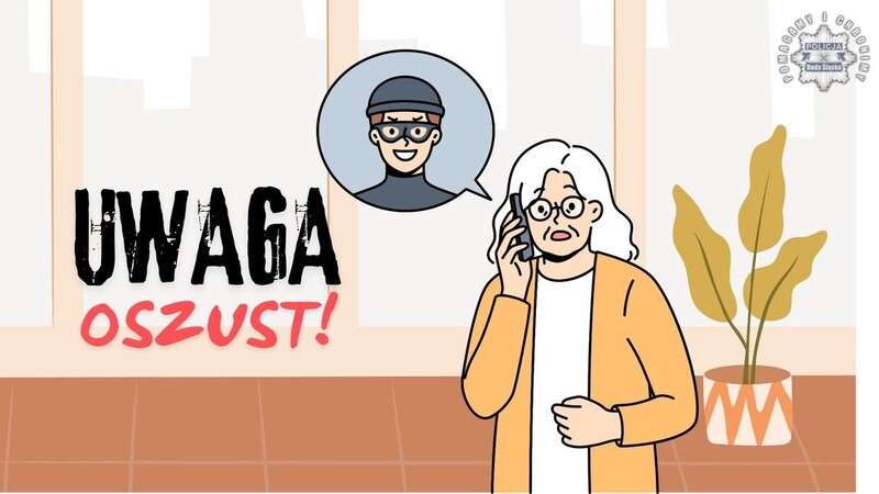 Uwaga na oszustów! Nie wpuszczaj obcych do mieszkania