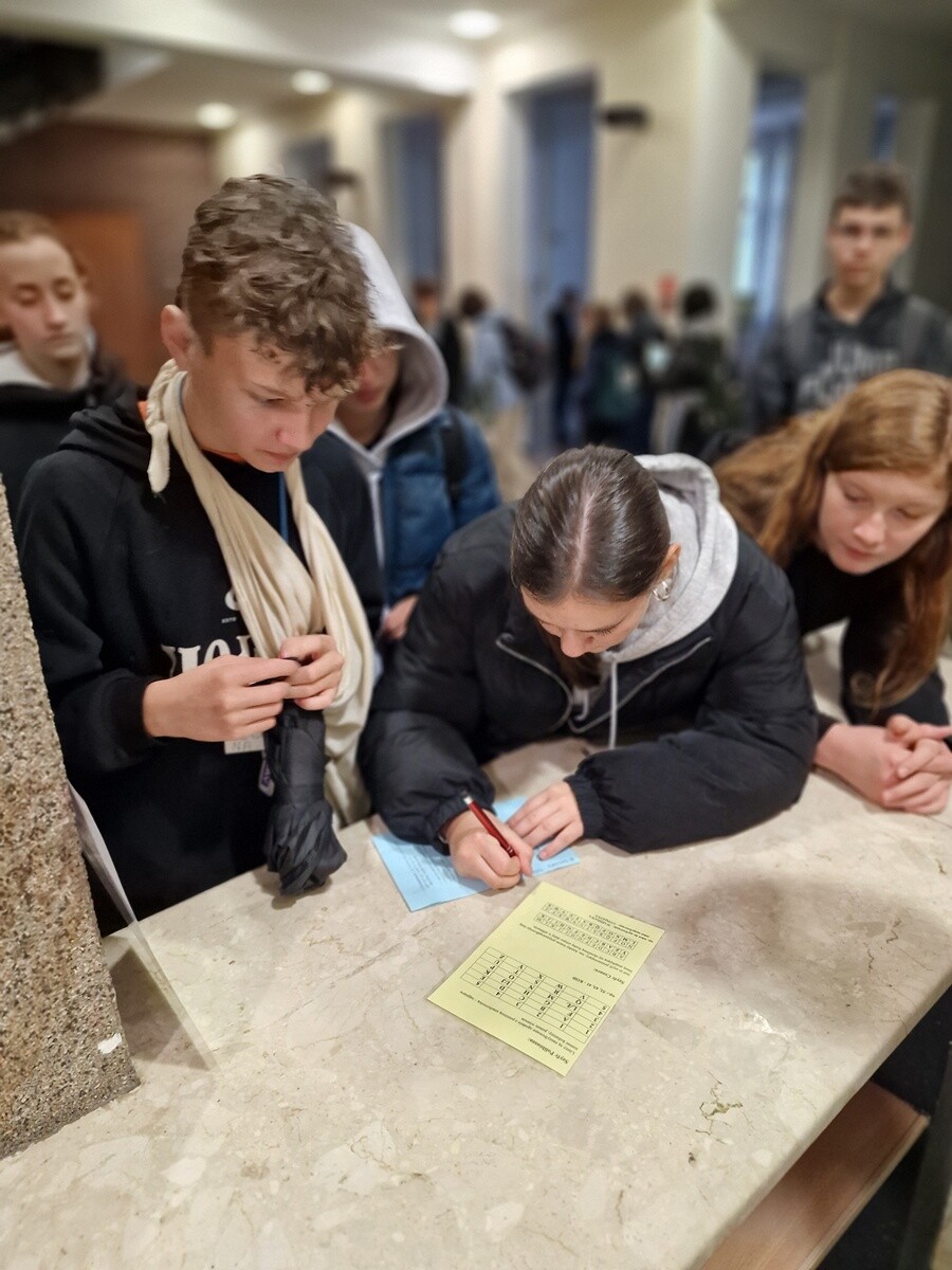 V Szkolny Rajd Szlakiem Powstańców Śląskich. / fot. mat. szkolne